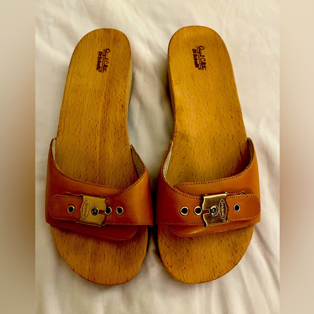 Dr Scholl classic slides.